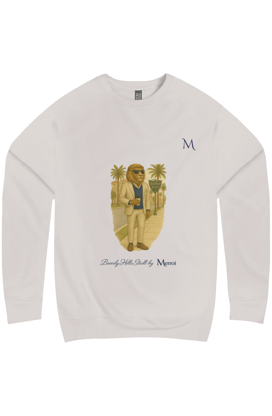 Beverly Hills Stroll - Premium Crew Neck