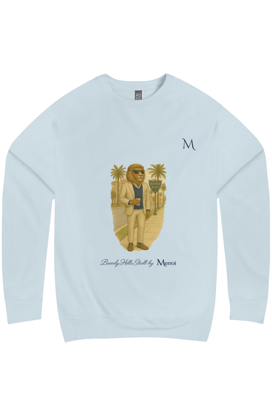 Beverly Hills Stroll - Premium Crew Neck